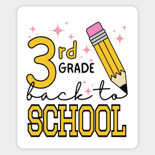 Third Grade Back to School Magnet